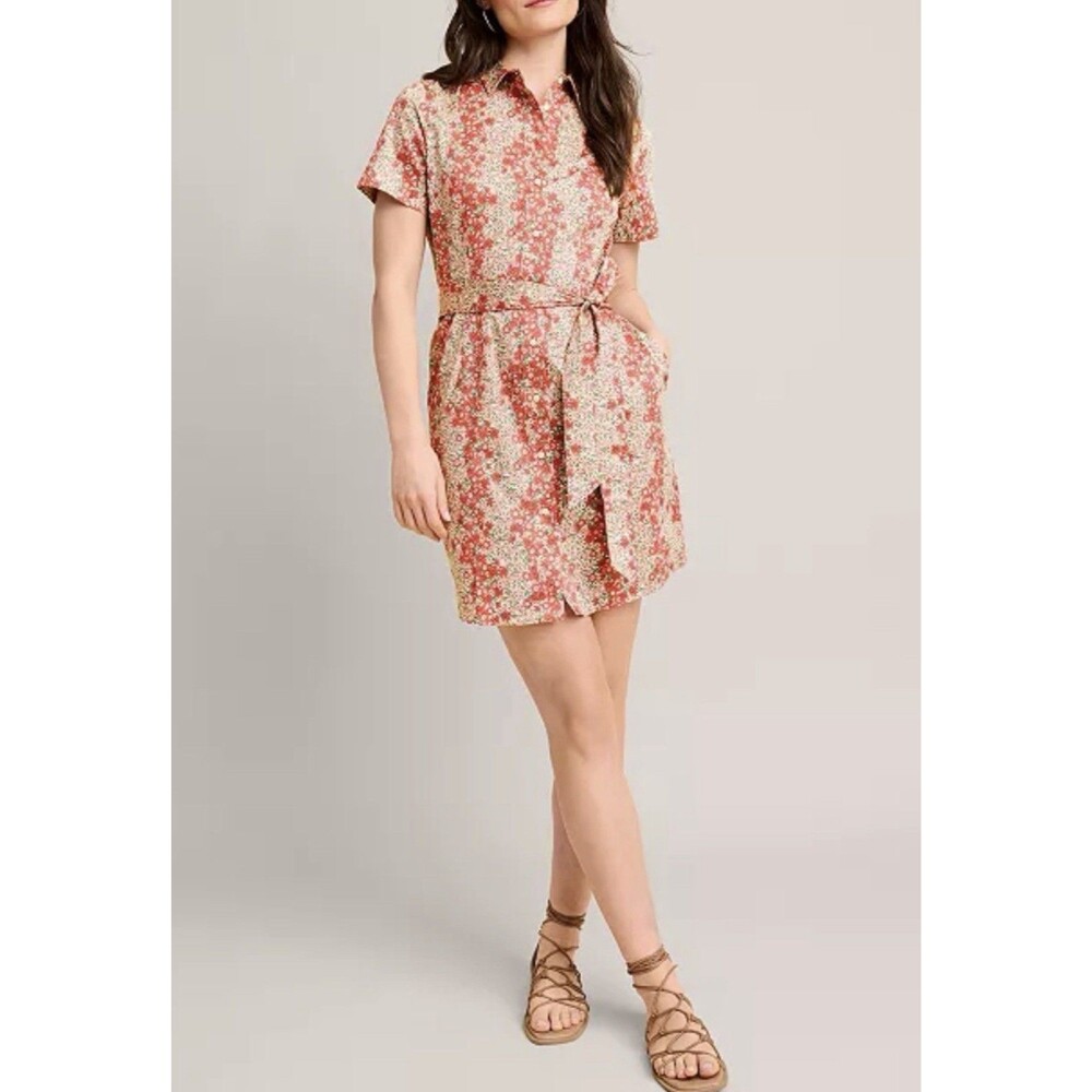 UNTUCKit Imogen Floral Shirtdress Size 8